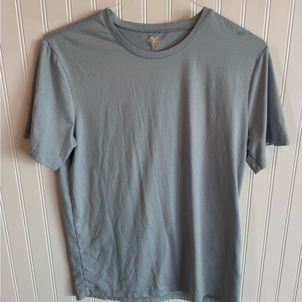32 Degrees Men's Light Gray Short Sleeve Tee Medium
